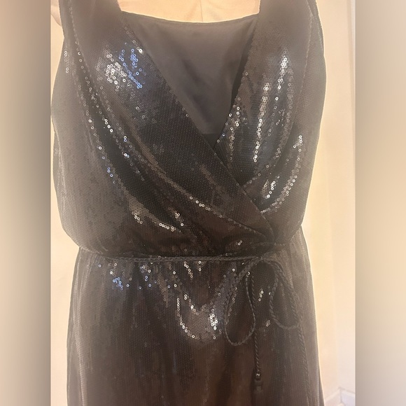 White House | Black Market Sequined Dress with Tassels.EUC - Picture 3 of 10